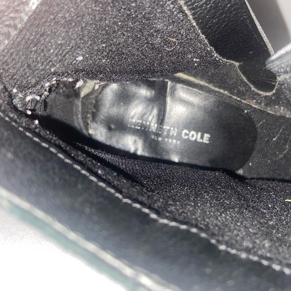 Kenneth Cole Barston Ankle studded booties genuine suede leather size 5 LIKE NEW - Picture 3 of 9